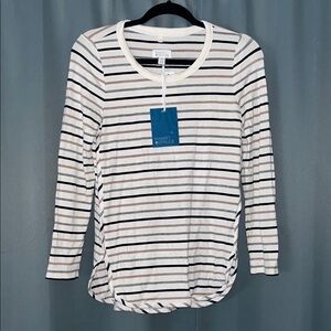 Market & Spruce ls Striped Top